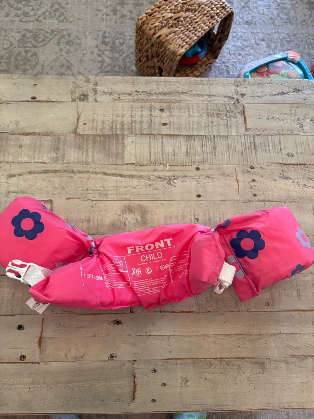 Stearns Pink Seahorse Puddle Jumper
